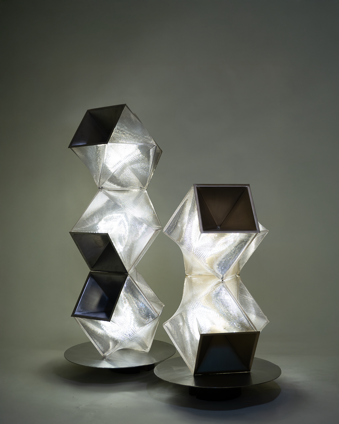 Witty Floor Lamp (Triple Stack)