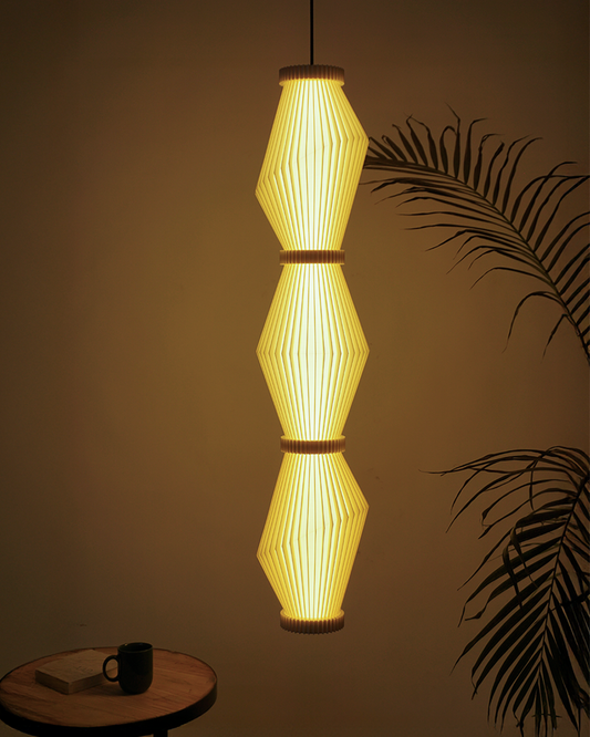 Staggered Pendant Lamp (4 ft)