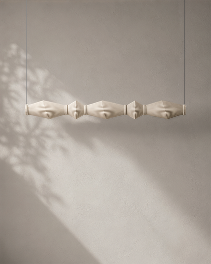 Horizontal Staggered Pendant Lamp (7 ft)