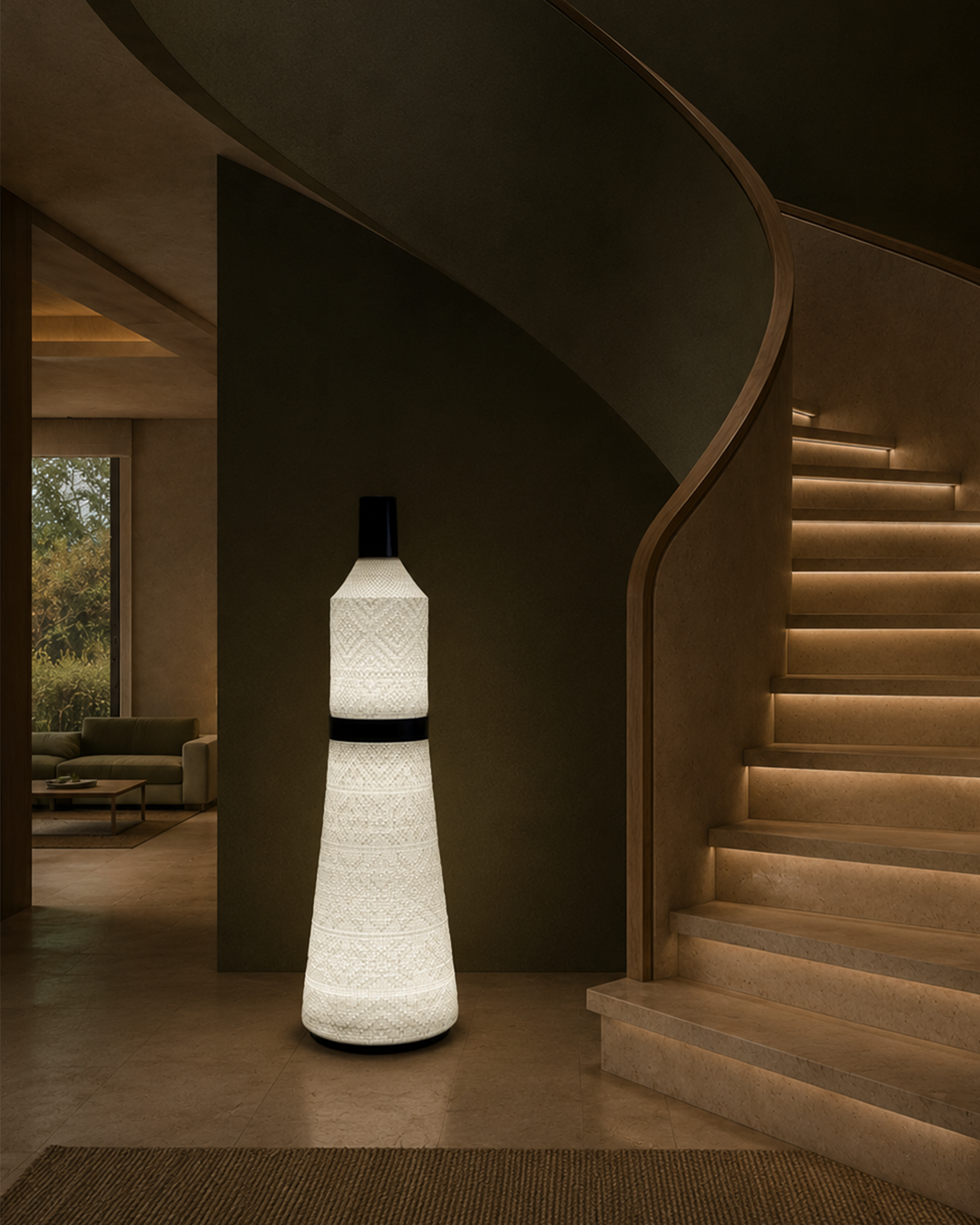 The Sutra King Floor Lamp