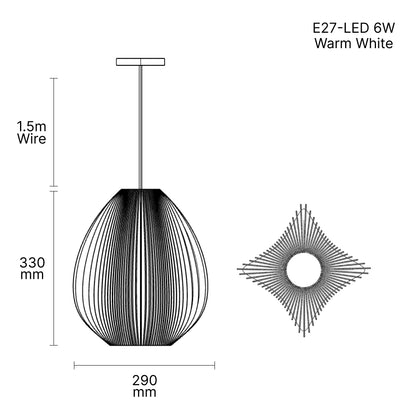 Black Vilo Lamp