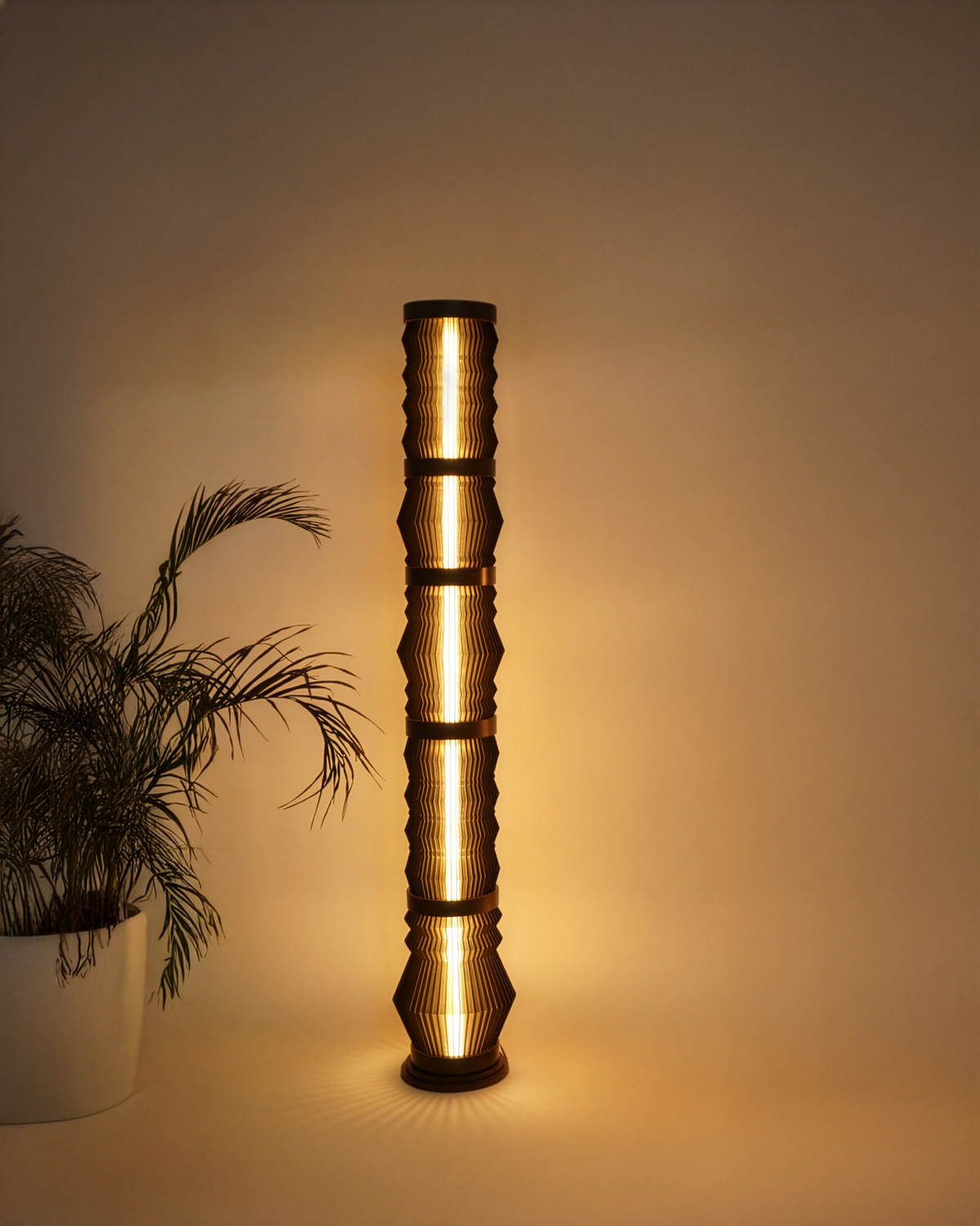 The Totem Floor Lamp Silhouette III